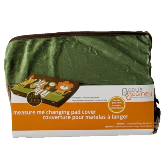 Baby's Journey Changing Pad Cover Soft Plush Baby Animal No Slip Grip Pa… - Picture 6 of 6